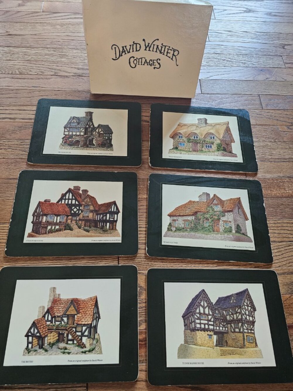 David Winter Placemats Set of 6